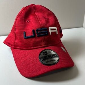 Brand New Ryder Cup 2023 USA New Era Red Classic Team America Hat Golf PGA